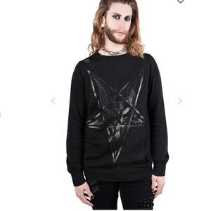 Killstar King Of The Damned Knit Sweater